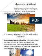 Cambio climático en México