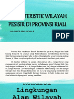 Karakteristik Wilayah Pesisir Di Provinsi Riau