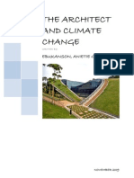 The Architect and Climate Change