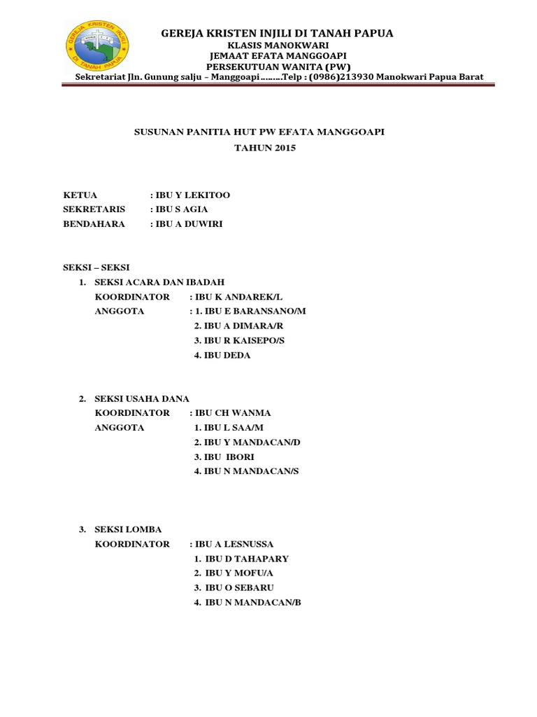 Surat Pw