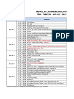 Jadwal Pelatihan PHA 2015-1