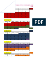 Advance Prebar Review Schedule