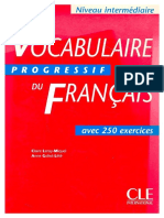 Vocabulaire Progressif Du Francais 