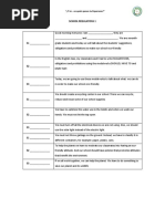 School Regulatons 1: "¿Y Tú en Quién Pones Tu Esperanza?"