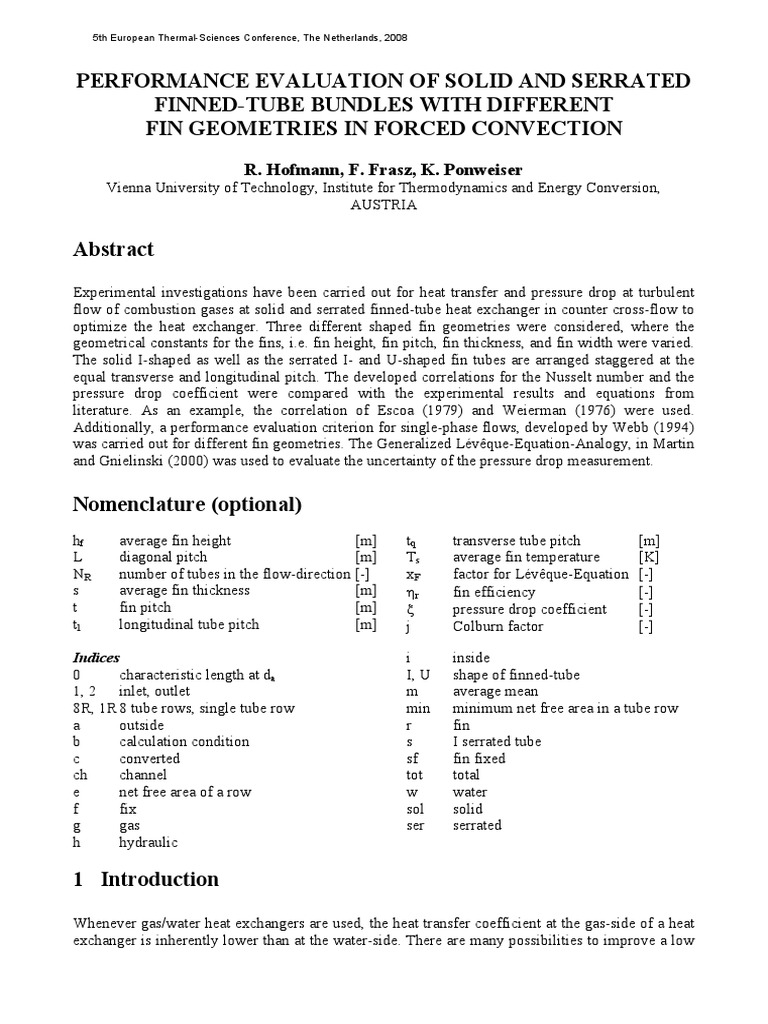 Hex 17 | Download Free PDF | Heat Exchanger | Heat Transfer