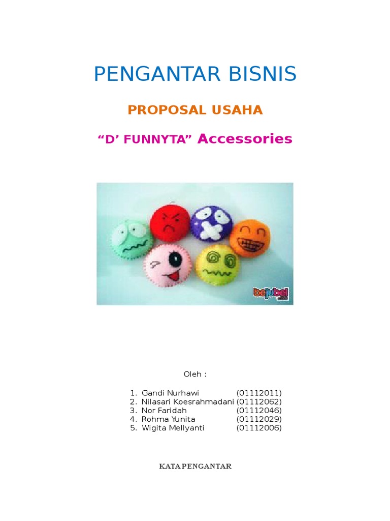  contoh  proposal  usaha doc