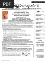 Download March 2010 Wingbars Newsletter Atlanta Audubon Society by Atlanta Audubon Society SN36190254 doc pdf