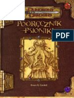 D&D 3ed Podręcznik Psioniki