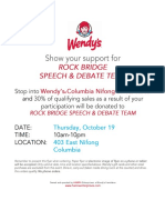 2017 10 19 Wendys Fundraiser