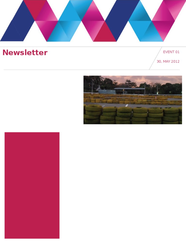 Company Event Newsletter - May 2012 | PDF