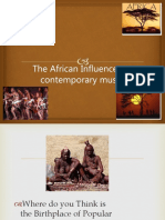 The African Influence on Contemporary Music