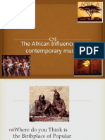 The African Influence On Contemporary Music