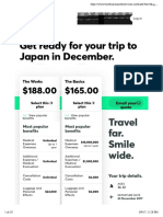 Travel Insurance Direct - Quote - Japan