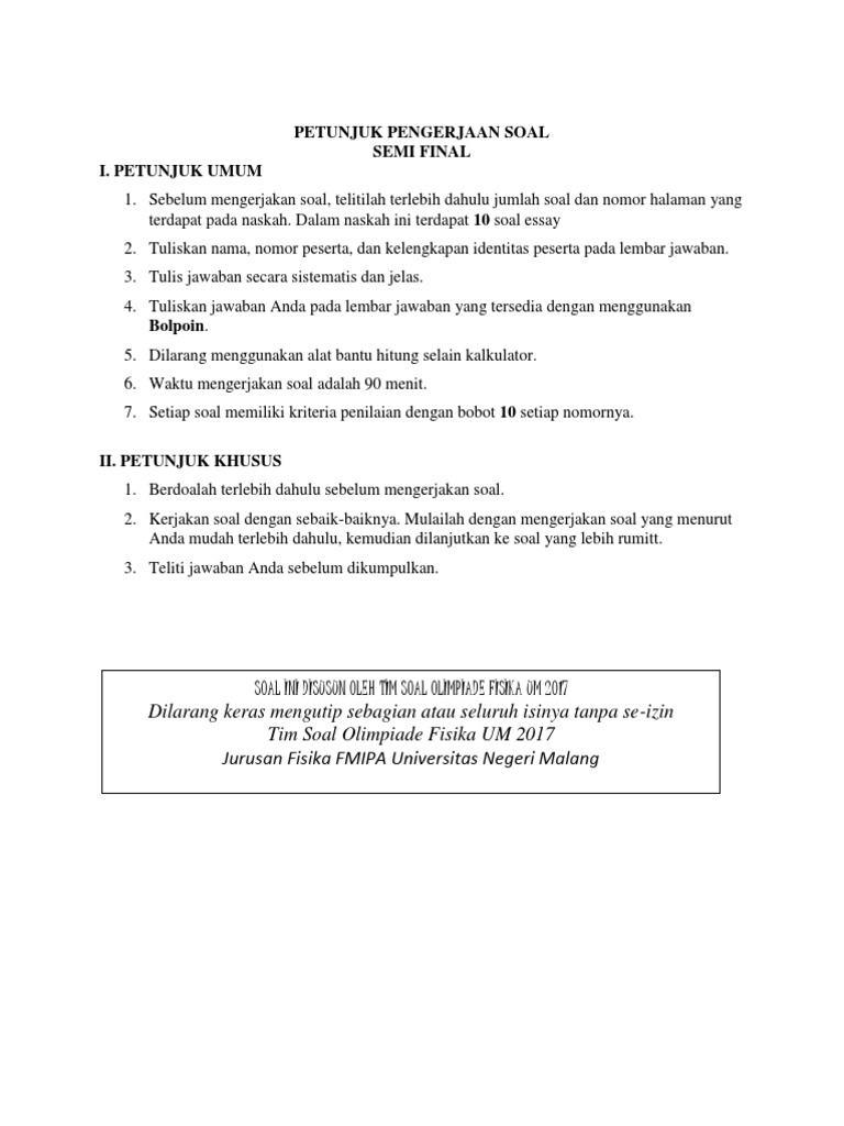 Contoh Soal Uraian Matematika Guru Galeri