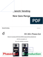 Bianchi Vending New Gaia Range Coin Validator Versions