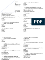 Literarura en Lengua Inglesa i Test