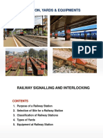 Railway Station Classification and Yard Types