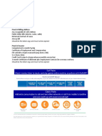 Proof of ID, Address & Income Docs for Acct Activation