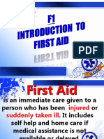 1- Intro First Aid