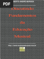 Discutindo Fundamentos Da Educacao Musical