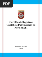 Cartilha de Registros Patrimoniais No Siafi