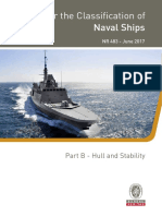 Clasisification of Naval Ships Nr483 2017 BV