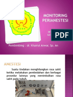 Monitoring Peri Anestesi Depi