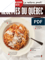 Recettes Du Quebec PDF