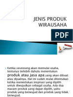 9 Jenis Produk Wirausaha