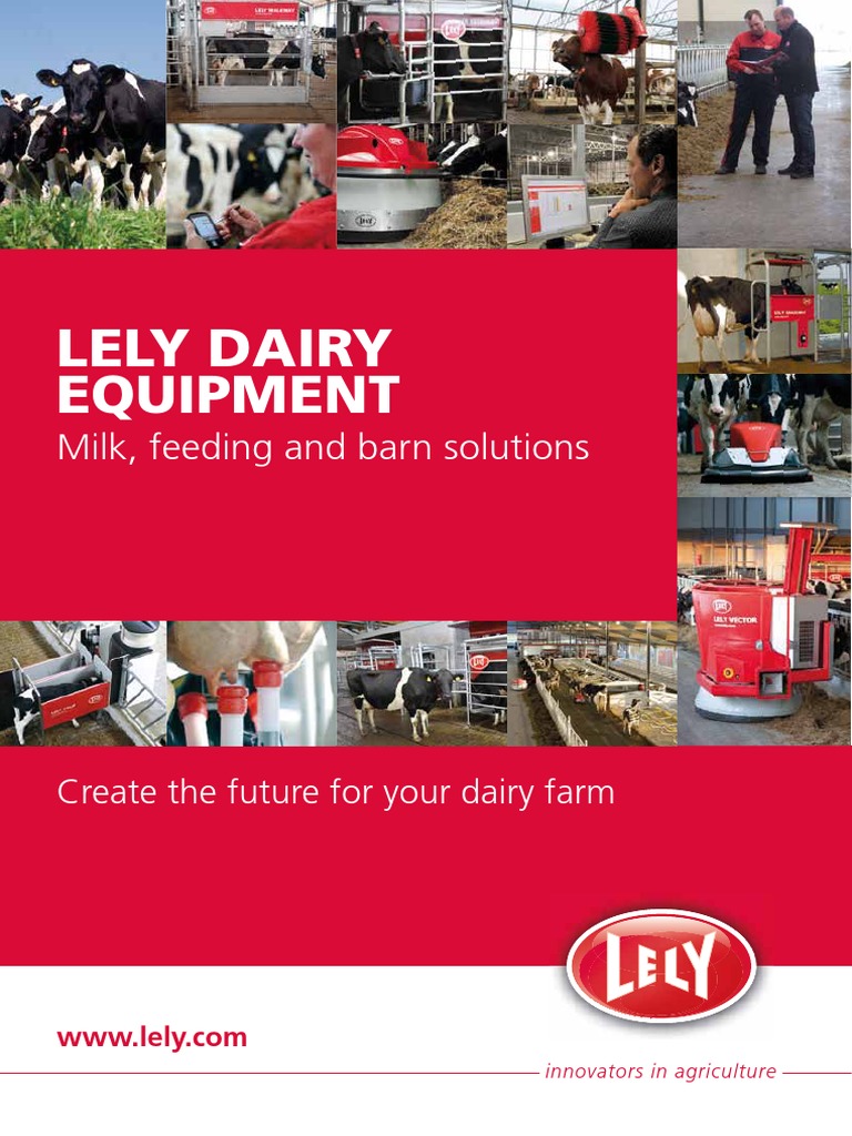Lely Dairy Equipment en PDF Dairy Dairy Farming
