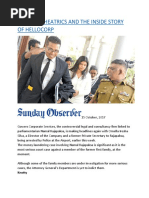 Namal's Theatrics and The Inside Story of Hellocorp