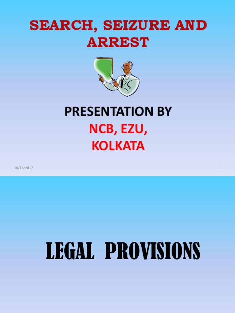 Search and Seizure Legal Guidelines | PDF | Search And Seizure | Search ...