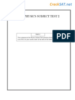 Sat Physics Subject Test PDF