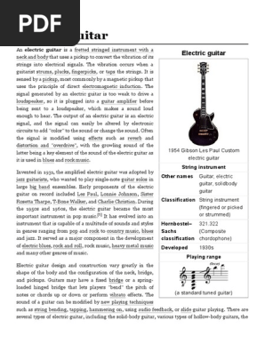 Electric Guitar