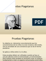 Pruebas Piagetanas