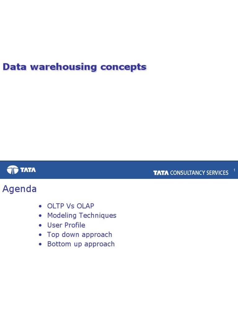 DW Concepts | PDF | Data Warehouse | Databases