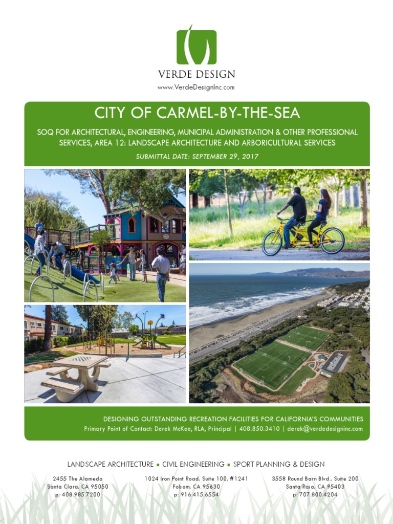Landscape Architecture Services Proposal | PDF | Architect ...