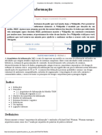 Arquitetura de Informação – Wikipédia, A Enciclopédia Livre