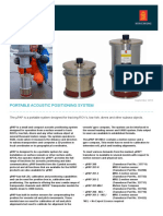 Data Sheet - ΜPAP - Portable Acoustic Positioning System - Updated