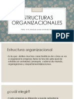 estructuras organizacionales