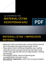 Material Cetak Kedoteran Gigi