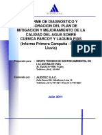 INFORME DE DIAGNOSTICO CALIDAD DE AGUA SOBRE CUENCA PARCOY Y LAGUNA DE PIAS.pdf