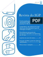 Revista Do IGP. Extração de DNA A Partir de Cadáveres Carbonizados... 24