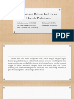 Penggunaan Bahasa Indonesia Di Daerah Perbatasan