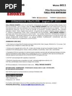 Download HOLLYWOOD SHORTS - 2011 Winter CALL FOR SHORT FILMS  ANIMATION by HOLLYWOOD SHORTS Filmfest SN36194343 doc pdf