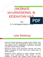 Vaksinasi Internasional & Kes. Haji 2017