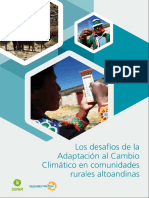 Cambio Climático en Comunidades Altoandinas Del Cusco.