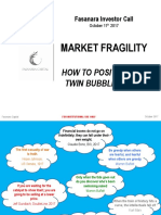 Fasanara INVESTOR CALL - Market Fragility - How To Position For Twin Bubbles Bust