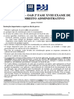 2o Simulado Administrativo - 2aFase XVIII Exame de Ordem.pdf