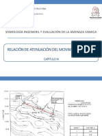 Relaciones de Atenuacion Del Movimiento Fuerte